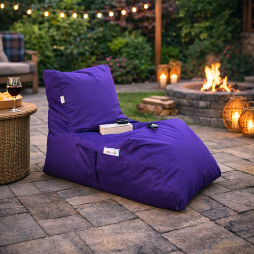 Puf Daybed, violet