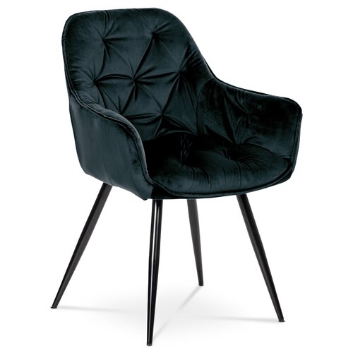 Set de scaune de sufragerie DCH-421 BK4, 2 buc.