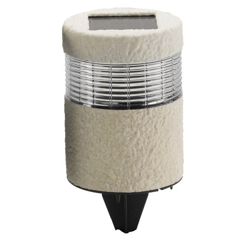 Lampa solarna, kremowy