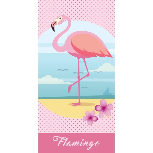 Prosop copii Flamingo, 70 x 140 cm