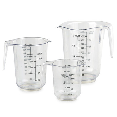 3-delni set merilnih skodelic