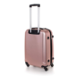 Pretty UP kerekes bőrönd ABS16 rózsaszín, 43 x 59 x 26 cm