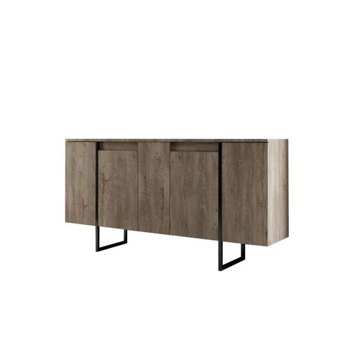 Szafka Luxe Walnut and Black