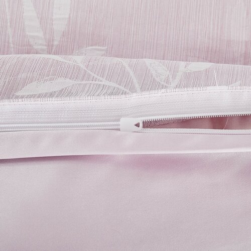 Žakárové povlečení Alabama růžová , 140 x 200 cm,70 x 90 cm