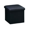 Kesper 15955 Taburet, fekete, 38 x 38 x 38 cm