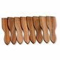 Kesper 28968 Raclette-Spachtel-Set 8 Stück Akazie, 13 x 3,5 cm