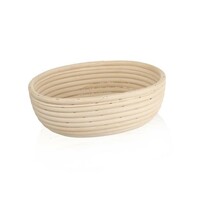 Orion Ovaler Rattan-Schale, 28 x 22 x 9 cm