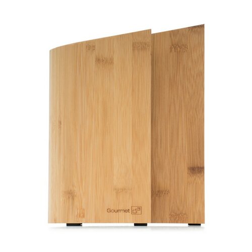 G21 Gourmet blok za nože, bambus, za 5 nožev