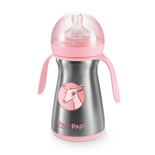 Tescoma Thermoflasche PAPU PAPI 200 ml, Rosa