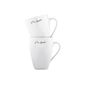 Lamart LT9015 2-częściowy zestaw kubków porcelanowych Dine, 350 ml