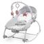 Baby Mix Scaun balansoar multifuncțional pentrucopii Stars roz, 80 x 40 x 70 cm