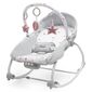Baby Mix Scaun balansoar multifuncțional pentrucopii Stars roz, 80 x 40 x 70 cm