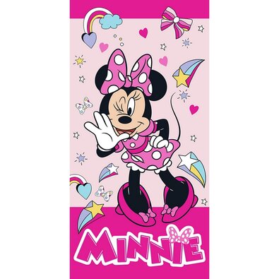 Badetuch für Kinder Minnie Süße Maus, 70 x 140 cm