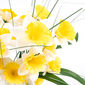 Umelá kvetina Narcis žltobiela, 40 cm