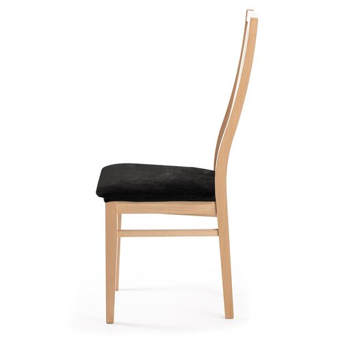Restilo Husă elastică pentru scaun Sento negru, 40 x 40 + 5 cm