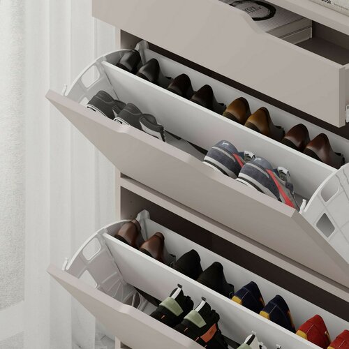 Szafka na buty Astat Light Mocha