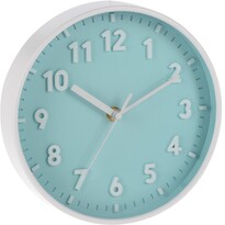 Zegar ścienny Silvia niebieski, 20 cm