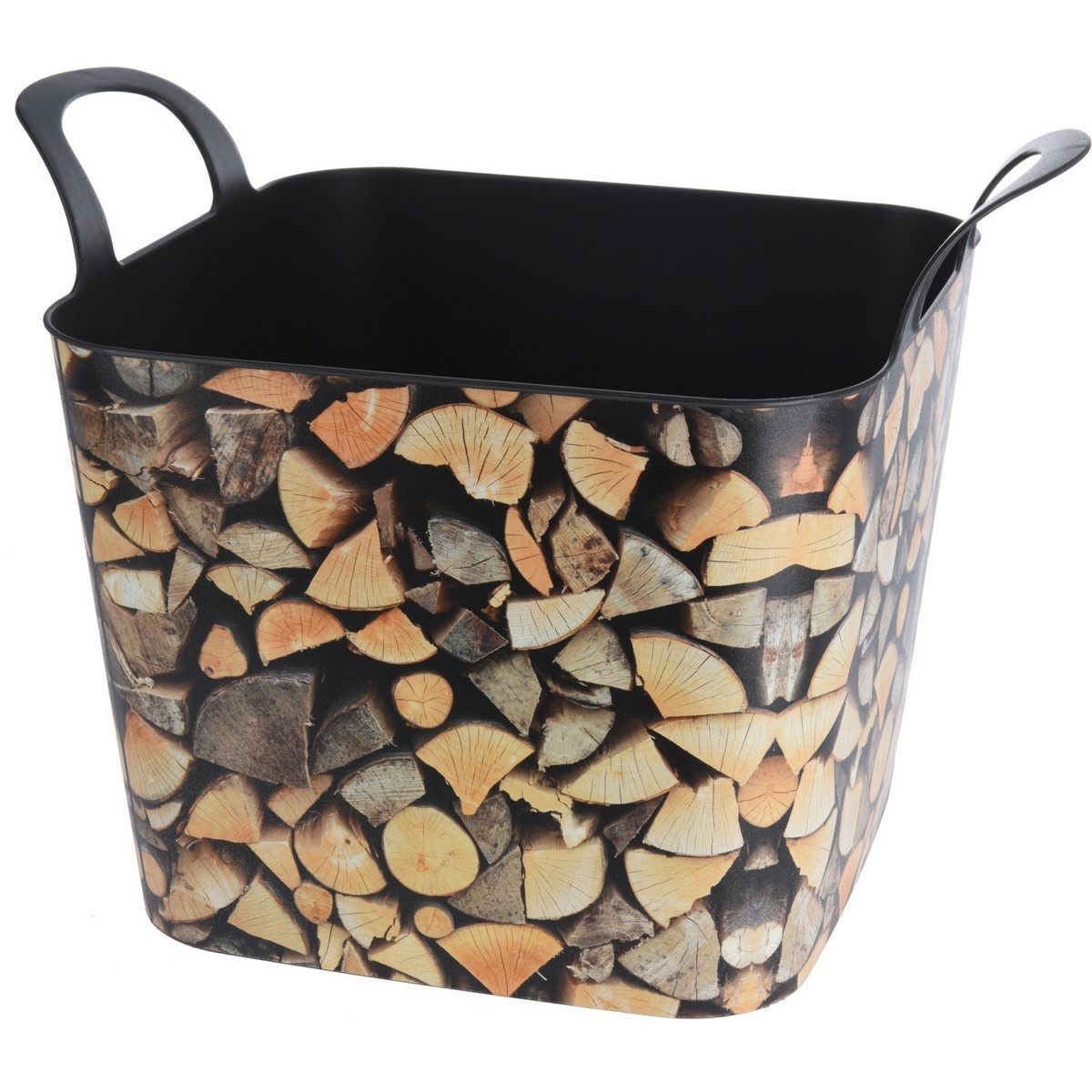 Univerzální flexi koš Wood 36 l,  39 x 39 x 30 cm - thumb (2)