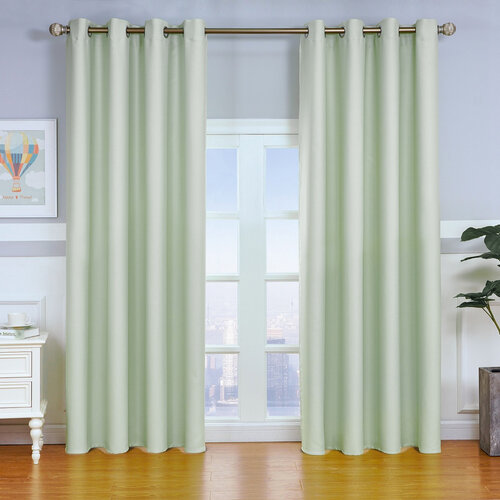Draperie blackout 4Home Dublin verde deschis, 150 x 250 cm