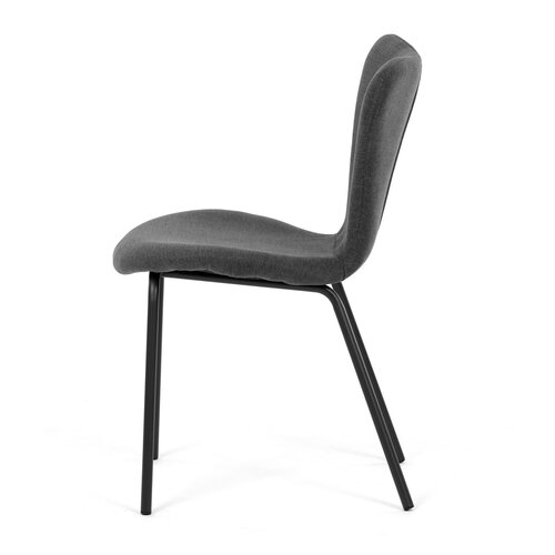 Zestaw krzeseł do jadalni CT-S8010 GREY2, 2 szt.