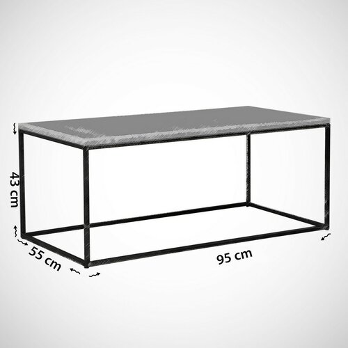 Konferenční stolek Cosco Black