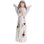 Nativity II kerámia LED  angyalka, 32 cm