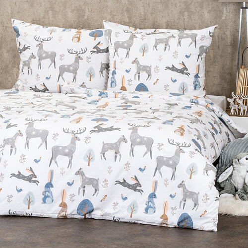 4Home Bombažno posteljnino Boho woodland, 140 x200 cm, 70 x 90 cm