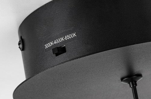 Rabalux 72114 wiszący żyrandol LED Silnora 35W, czarny