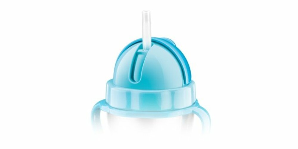 Tescoma BAMBINI dětská termoska s brčkem, modrá