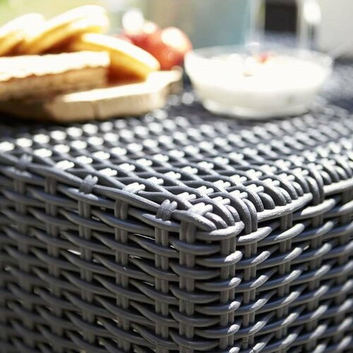 Keter Gartentisch California 68 x 68 x 35 cm, graphit