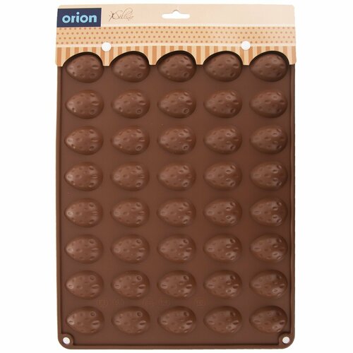 Orion Силіконова форма Горішки 40, коричнева