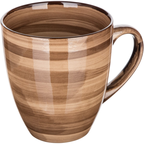 Banquet 6-delni set keramických skodelic PALAS,400 ml, rjava