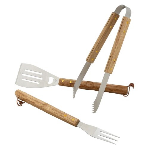 Cattara Set žar pripomočkov Wood, 3 kos