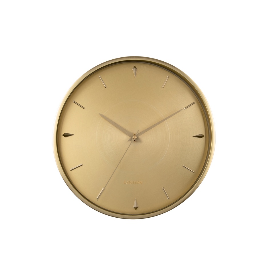 Karlsson 5896GD designové nástěnné hodiny, 30 cm