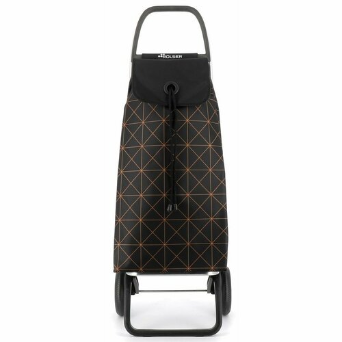 Rolser Bevásárlótáska kerekeken I-Max Star 2 ,fekete-narancs