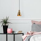 Lampa wisząca Kem - 6361, złoty-czarny