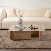 Stolik konferencyjny Flavio Honey Oak
