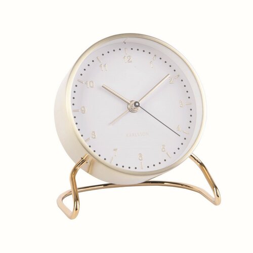 Karlsson 5764WH дизайнерський будильник, 11 см