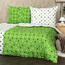 4Home Bavlnené obliečky Bodky zelená, 160 x 200 cm, 70 x 80 cm