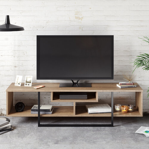 TV asztal Asal Fekete