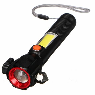 Lanternă pentru mașină cu magnet Sixtol CAR LAMP SAFETY, 300 lm, COB LED, USB