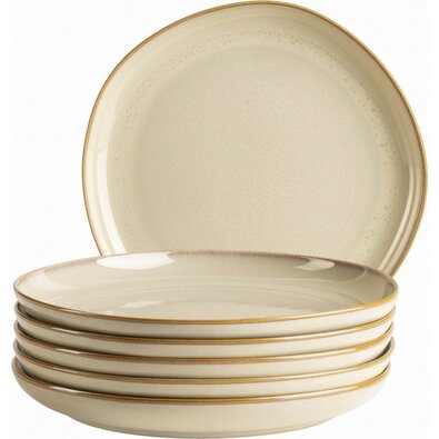 Mäser Набір десертних тарілок Cordelia Sand 22 см, 6 шт.