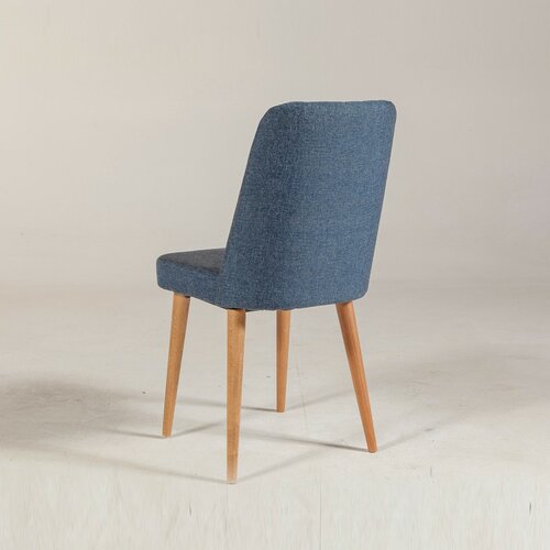 Esszimmerstuhl Vina Dark Blue and Atlantic Pine