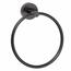SAPHO XB402 X-Round Black držalo za brisače,okroglo, črno
