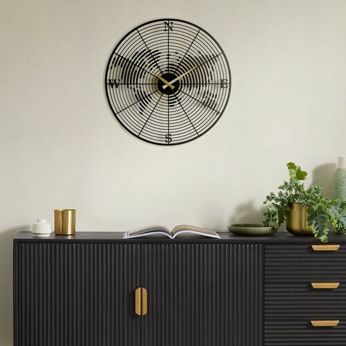 Ceas de perete Coordinate APS018, Black , 49 x 49cm