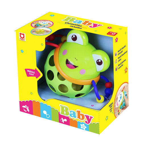 Rappa Weiche Rassel Frosch, 17 cm x 11 cm
