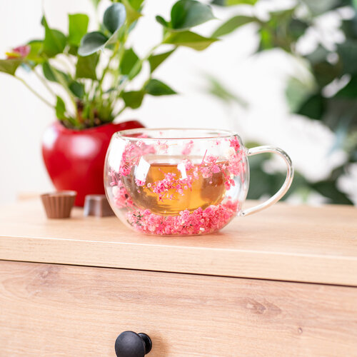 4Home termo skodelica za kapučino BlossomHot&amp;Cool, 270 ml, 2 kos