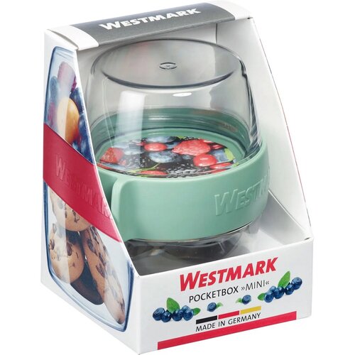 Westmark MINI kétrészes uzsonnás doboz, 400 ml, mentazöld