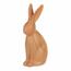 Dekoration aus Polyresin „Hase“, mittelgroße Figur, 8 x 5 x 16 cm