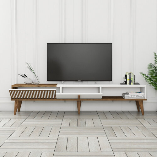 Masă TV Milan Alt White